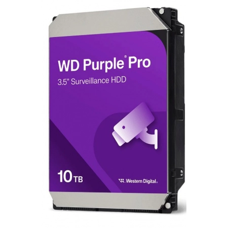 Жесткий диск (HDD) для видеонаблюдения Western Digital HDD 10000 GB (10 TB) SATA-III Purple Pro (WD102PURP)