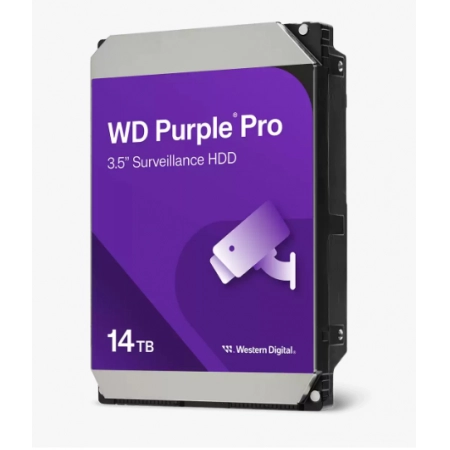 Жесткий диск (HDD) для видеонаблюдения Western Digital HDD 14000 GB (14 TB) SATA-III Purple Pro (WD142PURP)