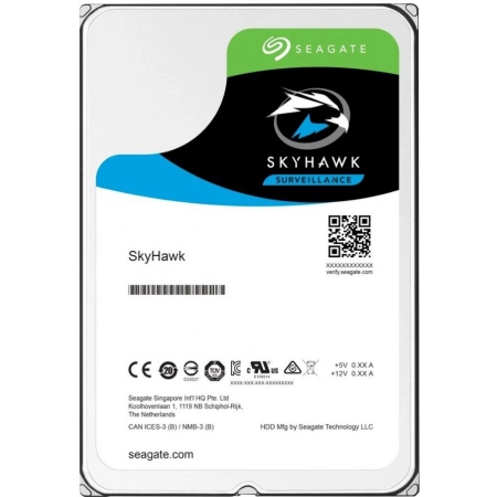 Жесткий диск (HDD) для видеонаблюдения Seagate HDD 4000 GB (4 TB) SATA-III SkyHawk (ST4000VX015)