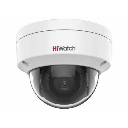 Бюджетная IP-видеокамера 2 Мп купольная уличная HiWatch DS-I202(E) (4мм)