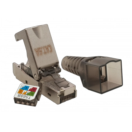 Коннектор SUPRLAN Коннектор 8P8C STP Cat.6A (RJ-45) (10-0240-1)