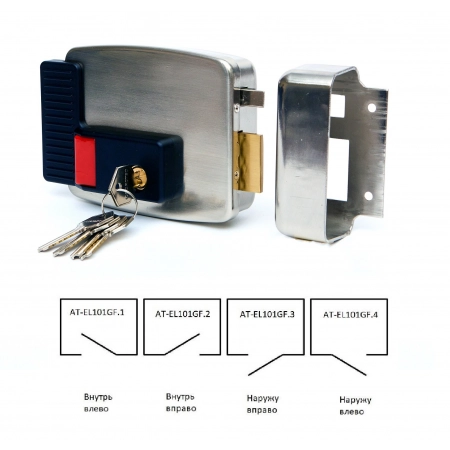 Замок электромеханический накладной Accordtec AT-EL101GF.1 (внутренний правый)
