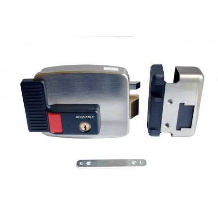Замок электромеханический накладной Accordtec AT-EL101GF.4 (внешний левый)