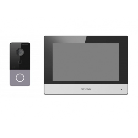 Комплект IP видеодомофона Hikvision DS-KIS603-P(C)