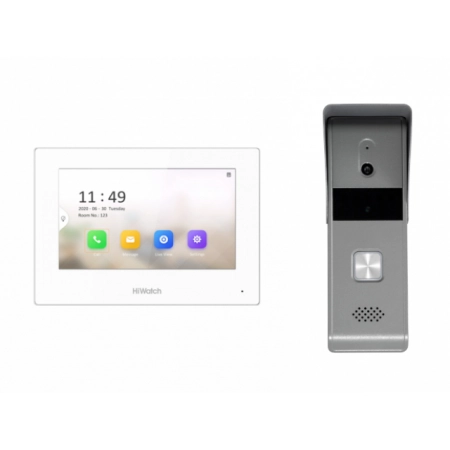Комплект IP-видеодомофона HiWatch DS-D100HKWF