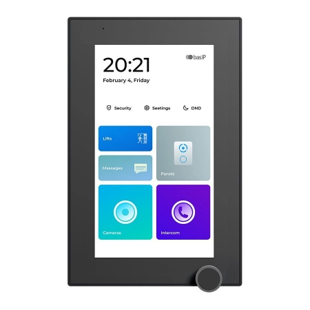 Монитор IP-видеодомофона цветной BAS-IP AZ-07LL BLACK