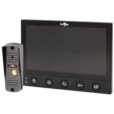 Комплект вызывной панели с монитором Smartec ST-MS607HS-BK