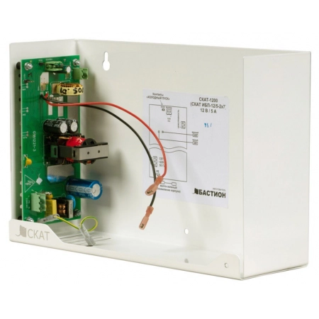 Изображение 2 (Источник вторичного электропитания резервированный Бастион СКАТ-1200И7 исп.1 (СКАТ ИБП-12/4-2х7) (49))