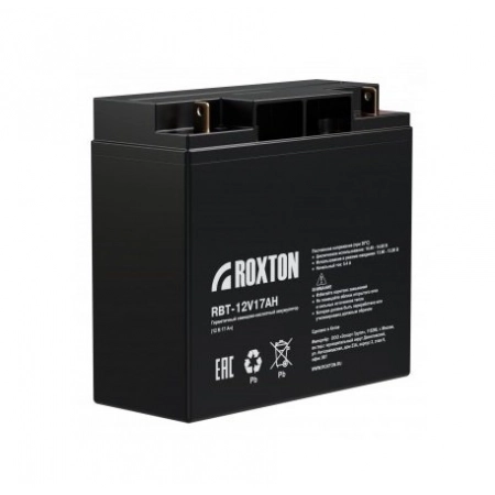 Аккумулятор герметичный свинцово-кислотный Roxton RBT-12V17AH