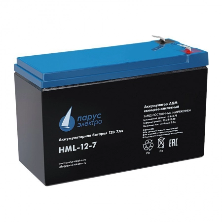 Аккумулятор герметичный свинцово-кислотный Связь инжиниринг HML-12-7