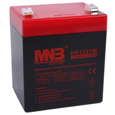 Аккумулятор герметичный свинцово-кислотный MNB Battery HR1221W