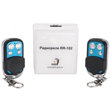 Комплект радиореле ИПРо RR-102 + 2 пульта, 150 метров, питание 12В