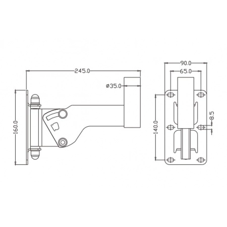Изображение 2 (Крепление для акустических систем FDB WMB35-S)