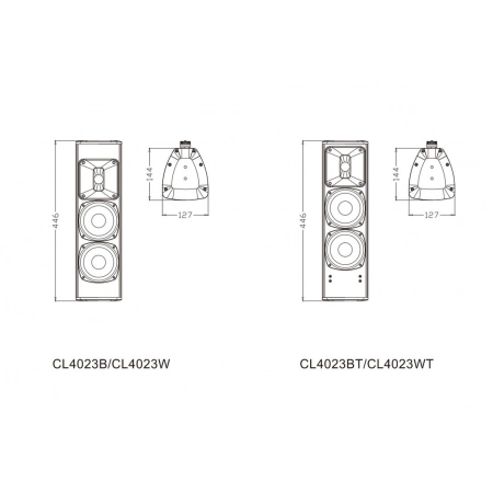 Изображение 2 (Двухполосная акустическая колонна FDB CL4023B)