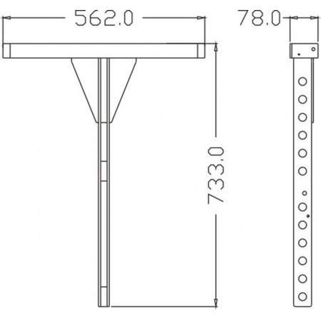 Изображение 2 (Рама для линейного массива FDB DLA112-RF)