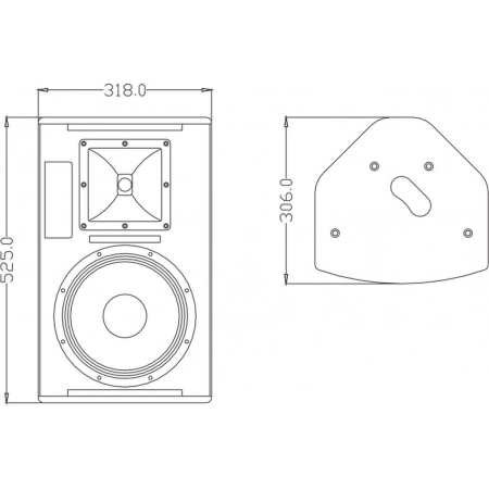 Изображение 2 (Пассивная двухполосная акустическая система FDB LH10II)