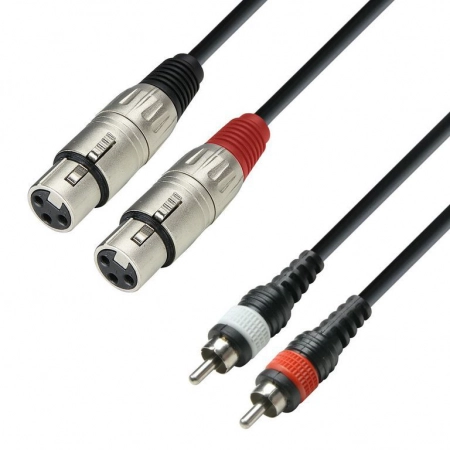 Двойной аудиокабель ADAM HALL K3TFC0600