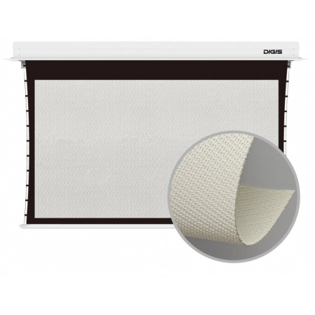 Изображение 1 (Экран встраиваемый звукопрозрачный с электроприводом и растяжками Digis DSIT-16912-A)