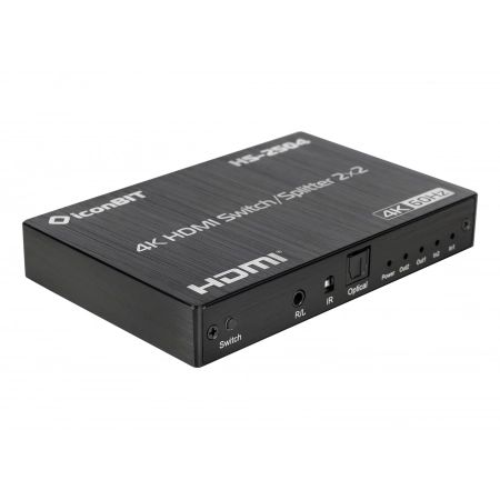 Коммутатор, усилитель распределитель HDMI ICONBIT HS-2504