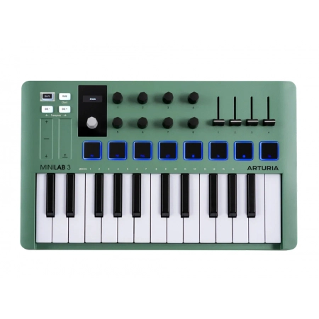 MIDI клавиатура Arturia MiniLAB 3 Mint Edition