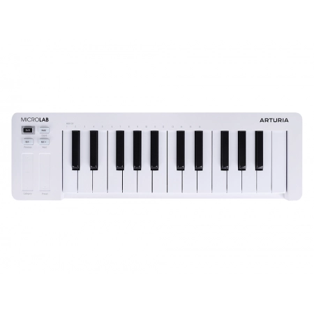MIDI клавиатура Arturia MicroLab 3 White
