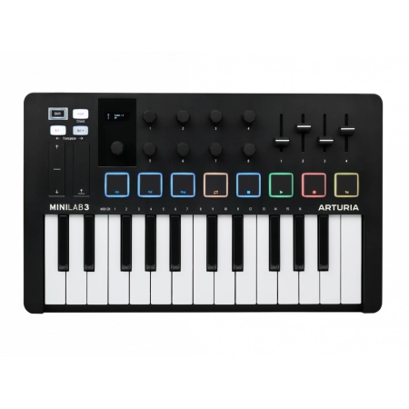 MIDI клавиатура Arturia MiniLAB 3 Black Edition