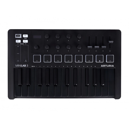 MIDI клавиатура Arturia MiniLAB 3 Deep Black