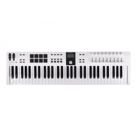 MIDI клавиатура Arturia KeyLab Essential 61 mk3 White