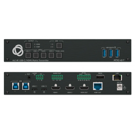 Изображение 1 (4x2 матричный передатчик сигналов Kramer MTX2-42-T)