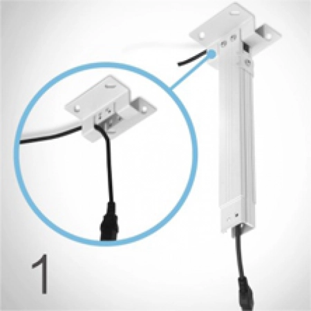 Изображение 5 (Потолочный кронштейн с телескопической штангой изменяющейся длины Classic Solution CS-PRS-2)