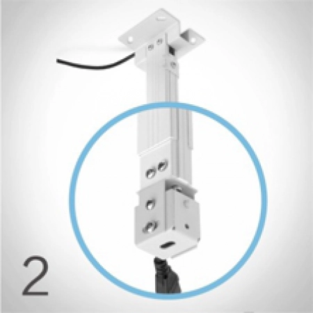 Изображение 4 (Потолочный кронштейн с телескопической штангой изменяющейся длины Classic Solution CS-PRS-2)