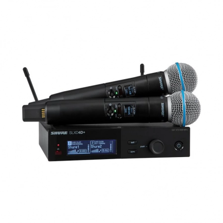 Изображение 1 (Цифровая радиосистема Shure SLXD24D+E/B58-G65)