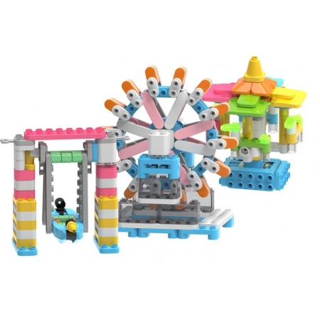 Тематический набор для конструирования Botzees 51204+Botzees_Schemes_Playland