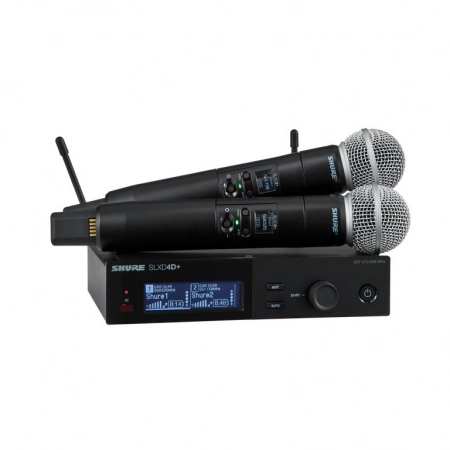 Изображение 1 (Цифровая радиосистема Shure SLXD24D+E/58-G65)