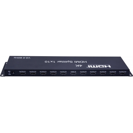 Изображение 1 (Усилитель-распределитель сигнала HDMI 1x10 REDDYLINK RLS-SP10-2.0)