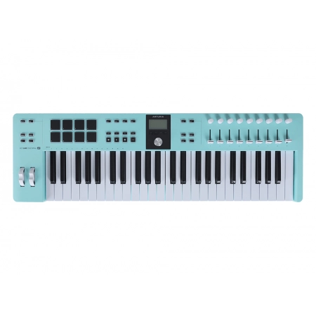 MIDI клавиатура Arturia KeyLab Essential 49 mk3 Aquamarine