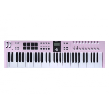 MIDI клавиатура Arturia KeyLab Essential 61 mk3 Rose Quartz
