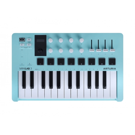 MIDI клавиатура Arturia MiniLAB 3 Aquamarine