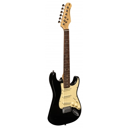 Электрогитара STAGG SES-30 3/4 BK