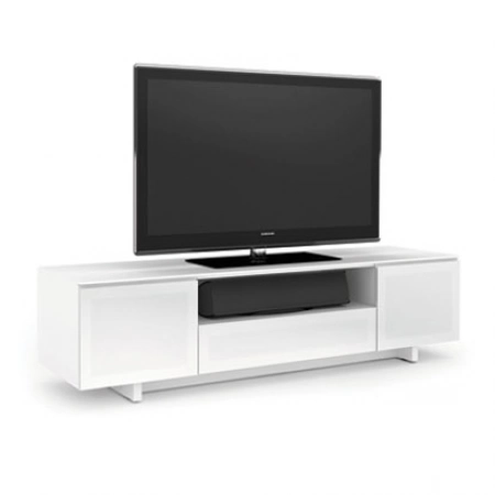 Изображение 1 (Стойка 3-секционная под телевизор BDI Nora 8239 Gloss White)