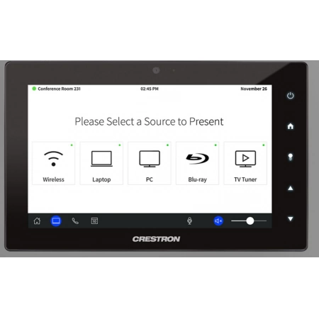 Панель управления настольная Crestron TSW-760-B-S