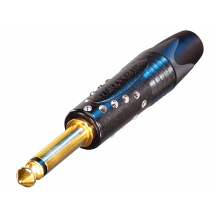 Разъем phone jack 6.3 мм male Neutrik NP2X-B-CRYSTAL