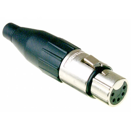 XLR 5 гнездо Amphenol AC5F