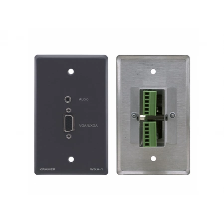 Изображение 1 (Настенная панель-переходник  VGA, Jack 3.5, Phoenix Kramer WXA-1/U(G))