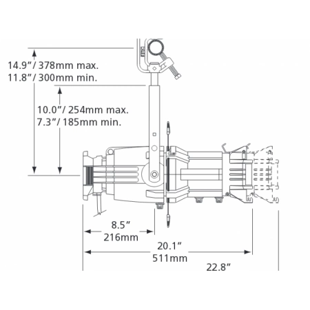 Изображение 3 (Профильные прожекторы ETC SOURCE FOUR 419 W/O CONSOURCE FOUR 419 W/O CONSOURCE FOUR 419 w/o con)