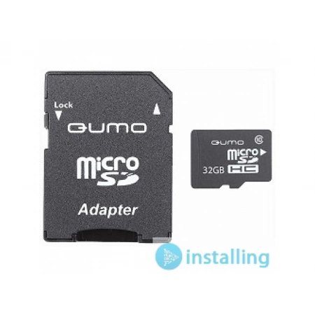 Карта памяти QUMO QM32GMICSDHC10U1