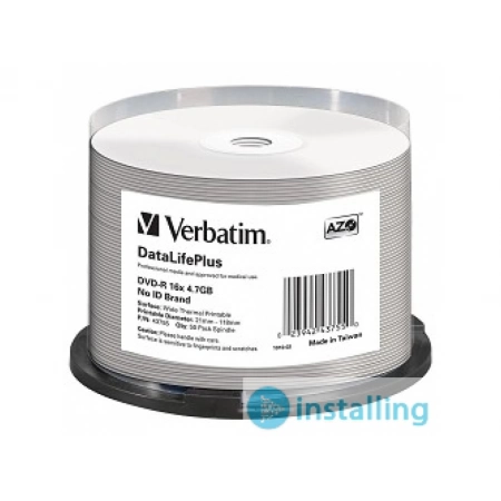 Компакт диск CD / DVD / BD Verbatim 43755