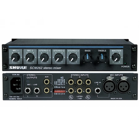 Изображение 4 (Микшер Shure SCM262E)