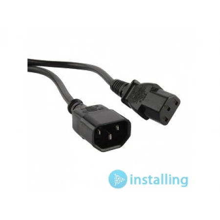 Изображение 1 (Кабель Hyperline PWC-IEC13-IEC14-1.0-BK)