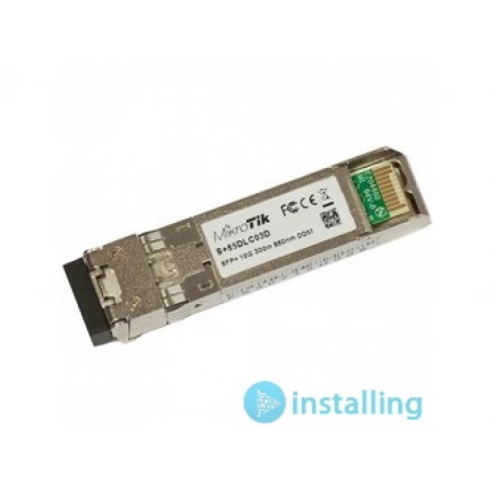 Модуль SFP+ MikroTik S+85DLC03D